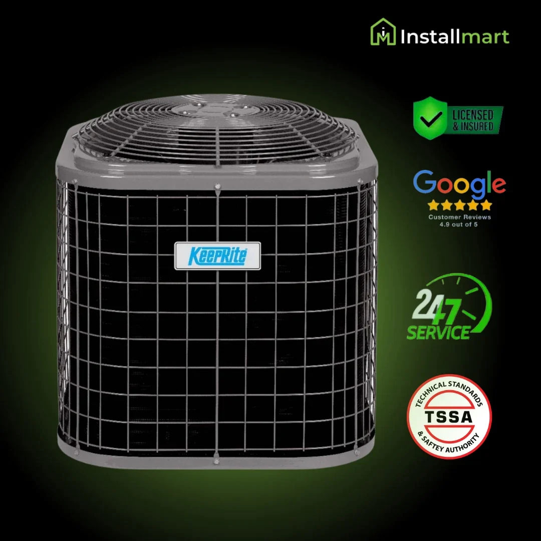 KeepRite C4A6S24AKAWA 2 Ton Air Conditioner – 17 SEER, 24,000 BTU