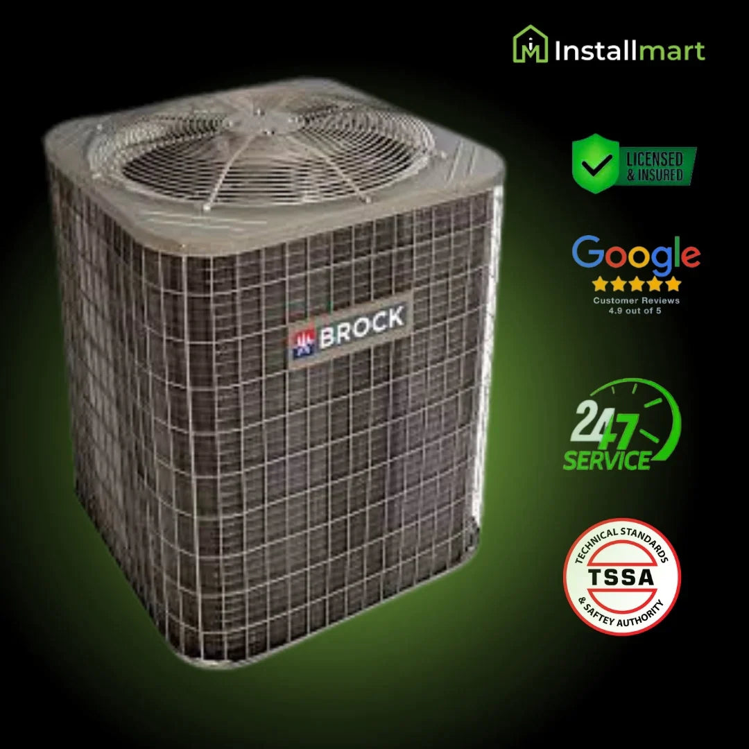 Brock PA4SAN44200N – 3.5 Ton 14 SEER Central Air Conditioner