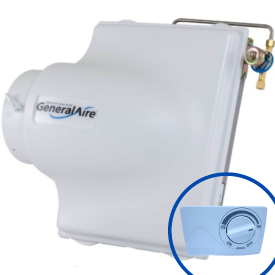 General Filters GF-3200DMM Plastic Humidifier up to 3200 sq ft ( Price Includes Installation )
