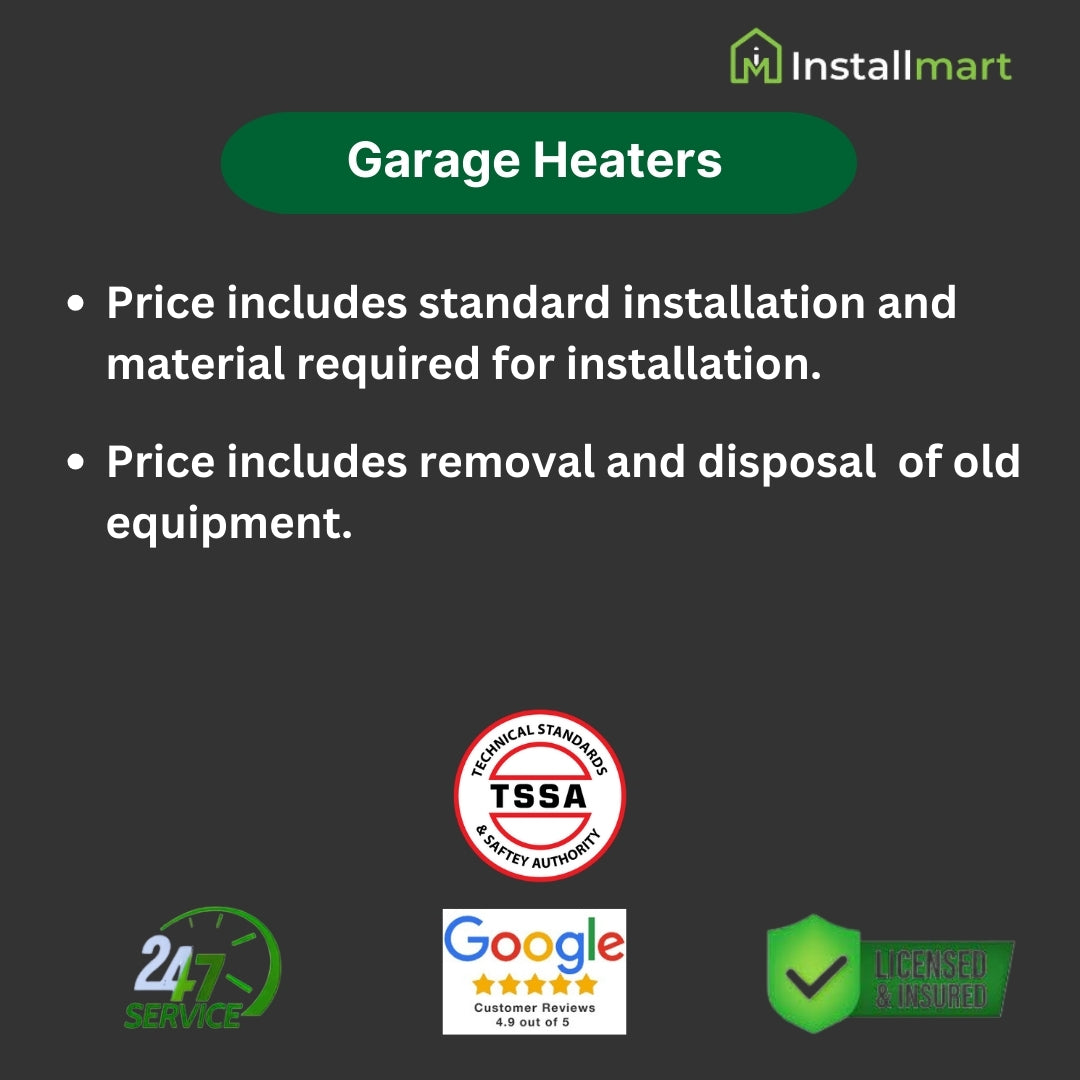 Reznor UDX-75 Gas-Fired Unit Heater – 75,000 BTU