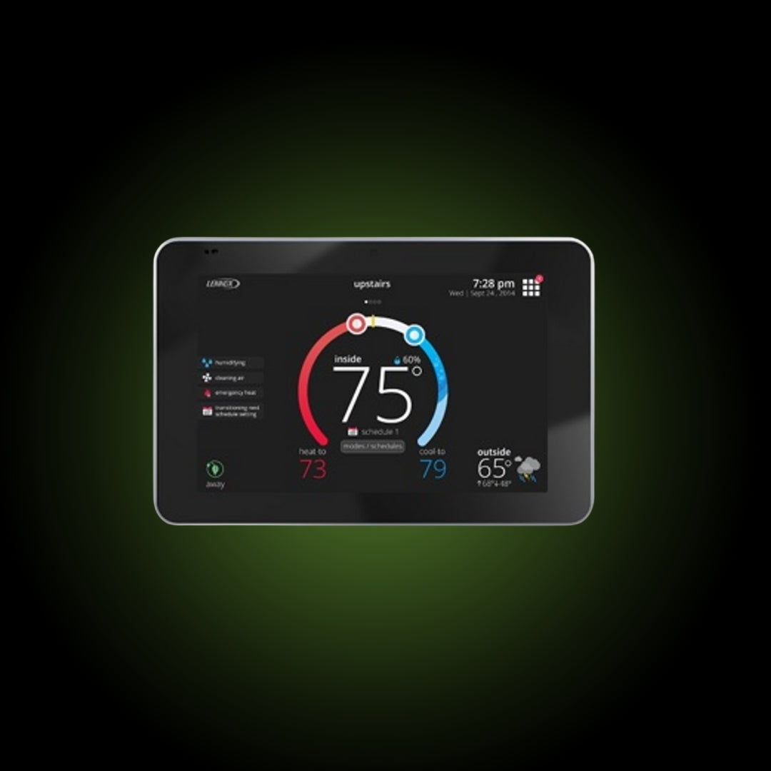 Lennox S40 Smart Thermostat, Touchscreen Communicating, WiFi, Programmable, 3 Heat/2 Cool
